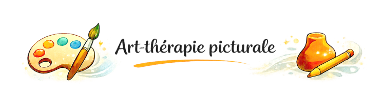 Illustration de la page Art-thérapie picturale