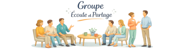 Illustration de l'activité Groupe Ecoute et  Partage